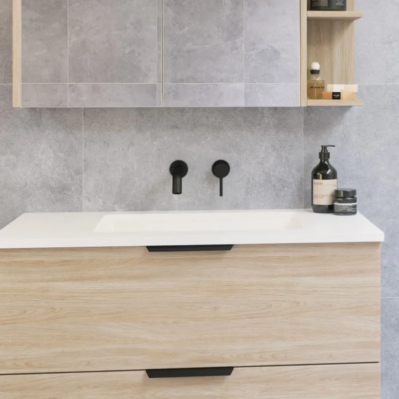 Timberline Rectangle Undermount Basin - White Gloss