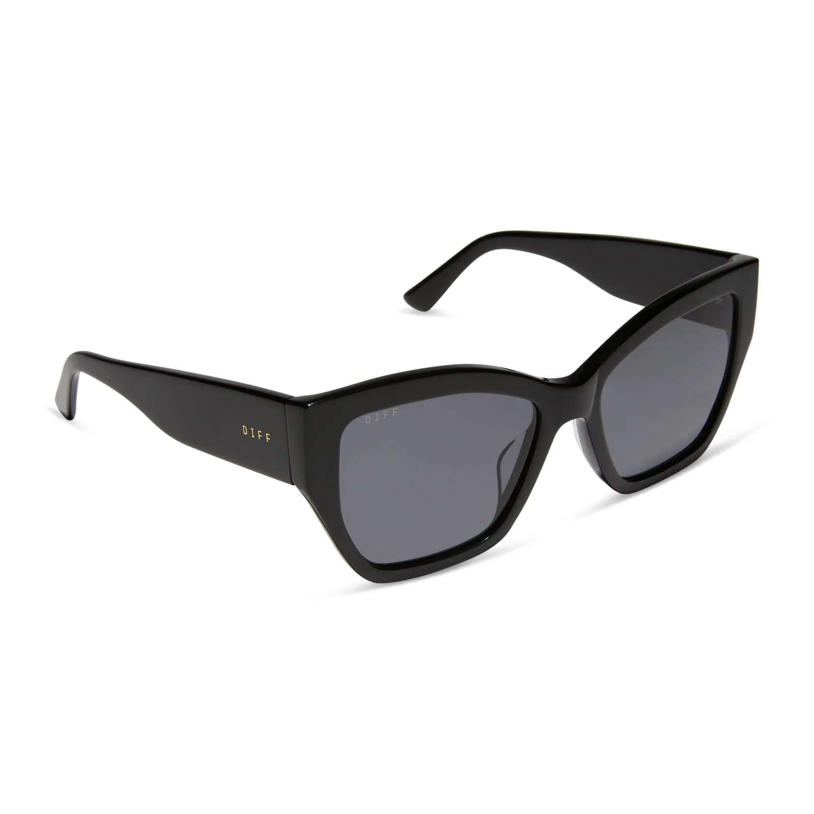 VIVIENNE - BLACK   GREY   POLARIZED SUNGLASSES