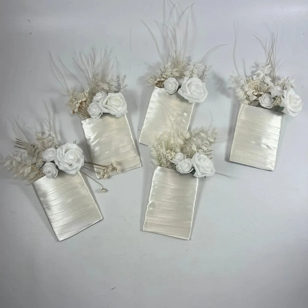 White Rose Pocket Buttonhole