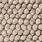 Wool Pouffe Ravi [Natural white]